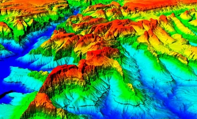 Modelo Digital de Elevação da Multitop Topografia