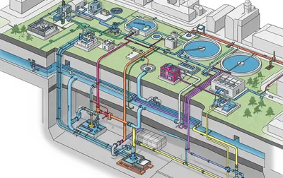 Projeto de Rede de Esgoto da Multitop Topografia