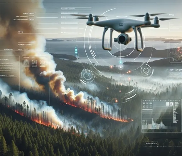 Mapeamento de áreas de risco com drone