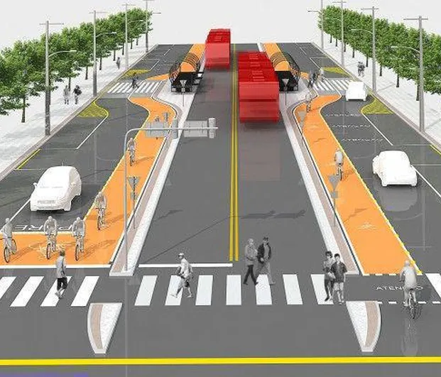 Projeto de infraestrutura para estradas