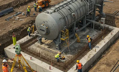 Acompanhamento de Obras de Caldeira da Multitop Topografia